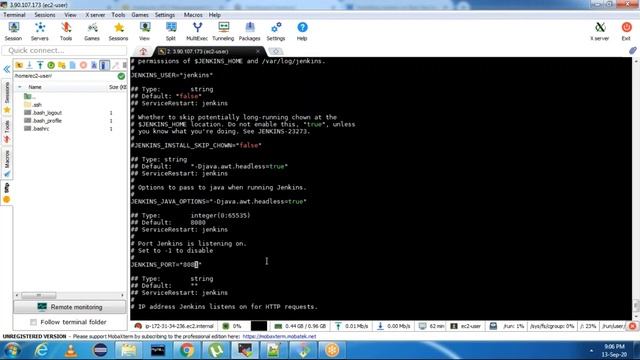 How to change the default port of Jenkins on Linux (CentOS/RHEL/Amazon Linux/Amazon Linux2) смотреть онлайн