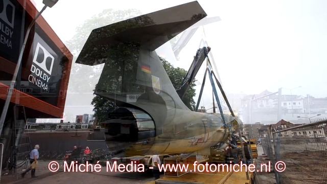 Lockheed F-104G DA+225 Starfighter op transport ✈️ смотреть онлайн