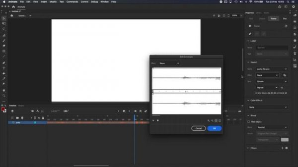 Importing and working with audio - Adobe Animate CC Tutorial