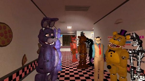 Gmod FNAF | The Return Of Shadow Freddy!