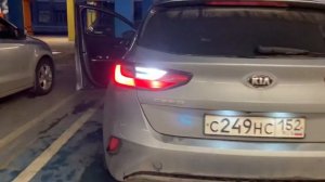 Замена ламп на LED, задние фонари KIA CEED 3 (CD)