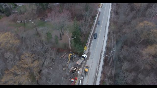 2020-12-14th Markham John St CIPP Lining 24inch dia drone flight P6 to P5 смотреть онлайн