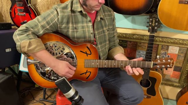 2002 Fender FR-50 resonator guitar смотреть онлайн