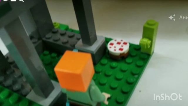 Лего Майнкрафт панды в бамбуковом лесу анимация смотреть онлайн