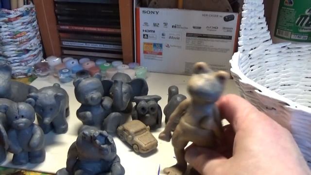 Фигурки из пластилина Лепим игрушки смотреть онлайн
