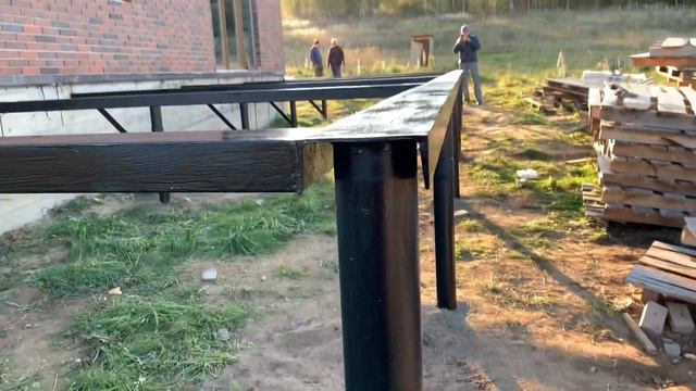 Свайный фундамент с обвязкой из швеллера в Смоленске под ? смотреть онлайн