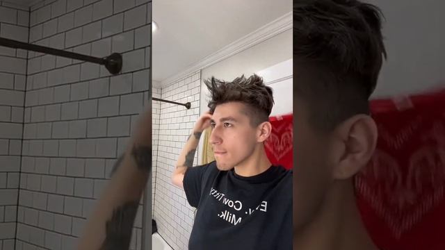 10 Seconds To Attach My Hair System! #hair #toupee #shorts