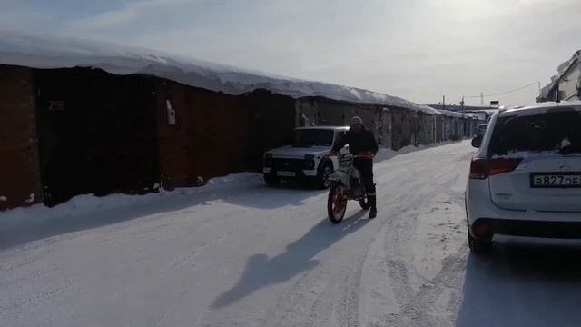 Новый KAYO K1. Первый запуск, пробный выезд. смотреть онлайн