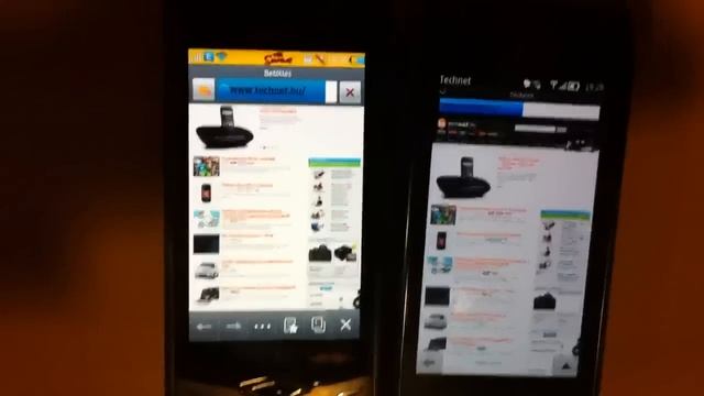 Samsung Wave I vs. Nokia N8 - browser test смотреть онлайн