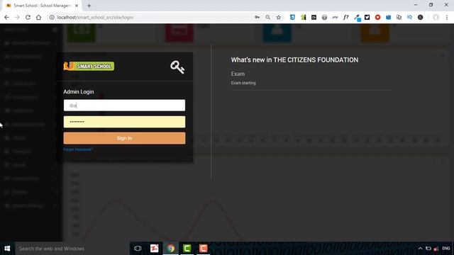 Teacher login in Smart School Management System смотреть онлайн