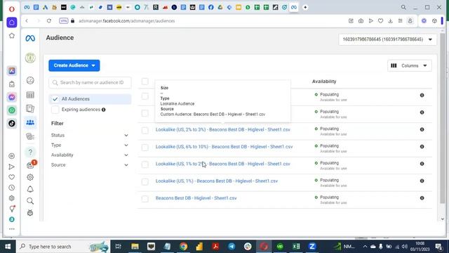 How To Create Facebook Ads Lookalike Audience Using Customer List смотреть онлайн