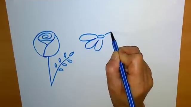 Учимся рисовать цветы смотреть онлайн