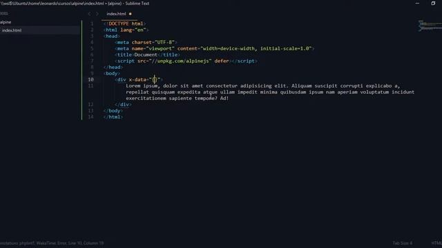 Curso de #Alpine.js - Aula 1 смотреть онлайн