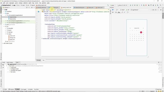 Calendario? fácil en android 2 opciones: DatePickerDialog y Calendarview, y Hora con TimeSetPicker? смотреть онлайн