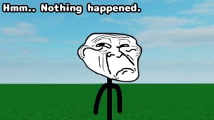 Trollge Incident: "The Void Trollface" Trollge Universe Incident Roblox