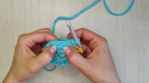 Как связать круг крючком - для начинающих