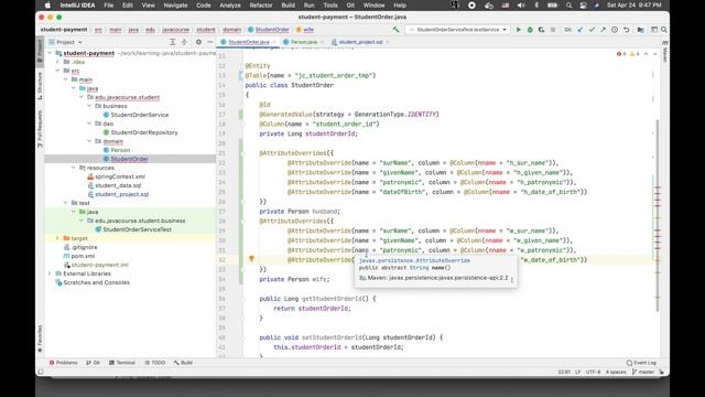 Выпуск 154. Что такое Embeddable-классы в Hibernate/JPA. смотреть онлайн