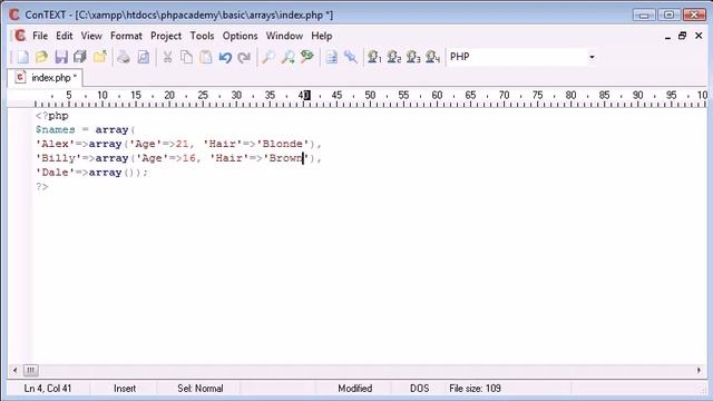 PHP Basics_ Multi-dimensional Arrays смотреть онлайн
