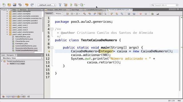 ADS3_AULA2_EX3 Tipos Genericos Delimitados смотреть онлайн