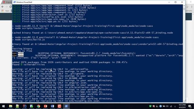 [Tutorial 5] Creating Angular Project and Package json смотреть онлайн