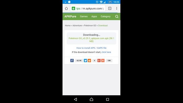 Pokemon Go Apk Android Link Download Free Pokemon Go From Apkpure.com смотреть онлайн