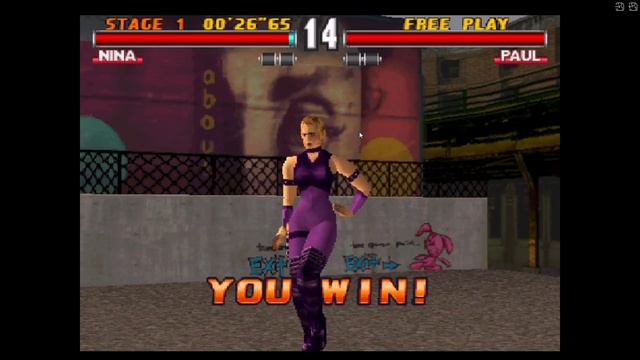 Nina Vs Paul Fight Takken 3 || Play Station Takken 3 || Game Online || Online Game for Children смотреть онлайн