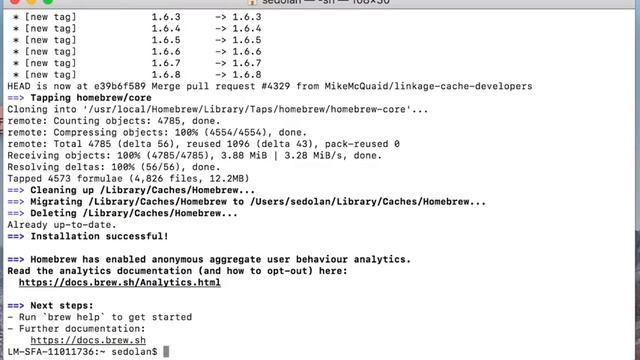 How To Install Homebrew On Mac OS X & Getting Started Using Homebrew | Homebrew Commands смотреть онлайн