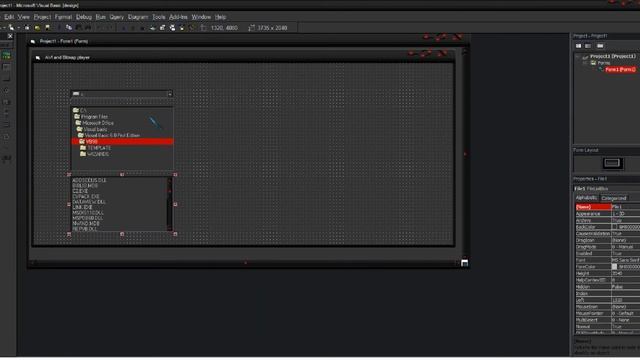AVI and Bitmap player in visual basic part 1 смотреть онлайн