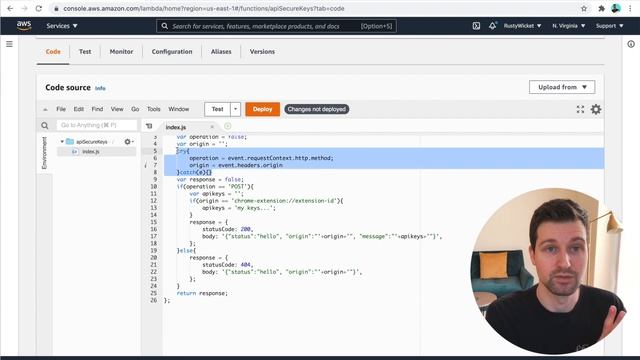 How to secure API keys within a Chrome Extension - AWS Lambda смотреть онлайн
