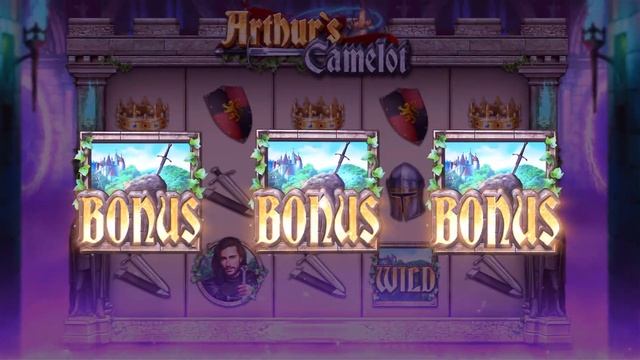 Arthur's Camelot - A New Slots Game! смотреть онлайн