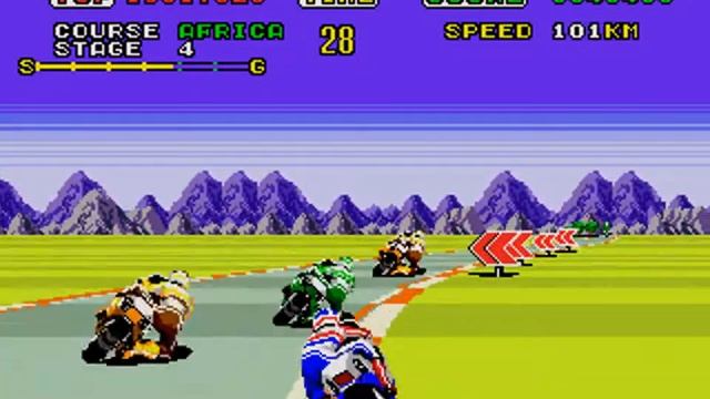 Super Hang-On (W REV00) (Beginner) (Sega Genesis emulated) - 23,821,260 / 3'35''95 смотреть онлайн