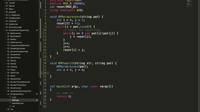 KMP - Knuth Morris Pratt - String Matching Algorithm - Code | Part-2 | By Sanket Singh смотреть онлайн