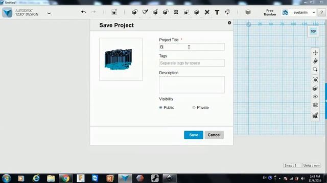2D to 3D Using Inkscape Autocad Meshmixer смотреть онлайн