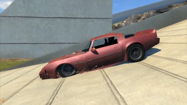 BeamNG.Drive Mod : Pontiac Firebird 1979 (Crash test) смотреть онлайн