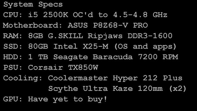 Intel Core i5 2500k 30 second full boot (POST + OS) time смотреть онлайн