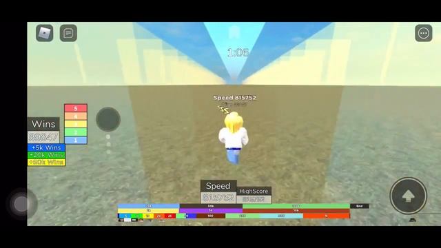 VICTORY RACE - ROBLOX -NEW HIGH SPEED AND REACHING 100,000 WINS. смотреть онлайн