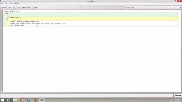 Linear search - Java Tutorial смотреть онлайн