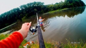 Ловля карпа на макушатник. Река Южный Буг.