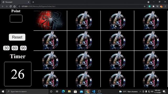 How to make memory game by using | | HTML , CSS , JAVASCRIPT смотреть онлайн