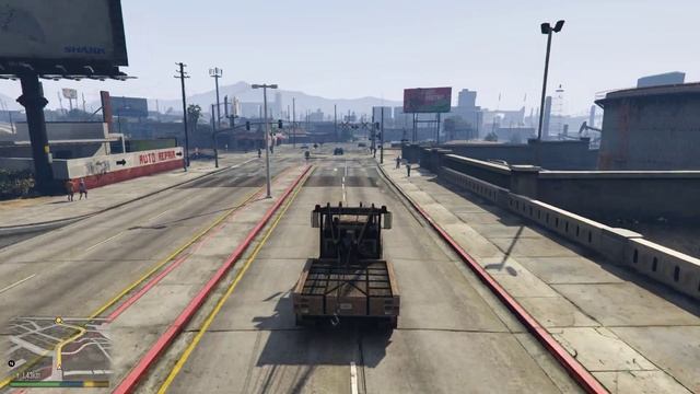 Выполнение задания "Эвакуатор" на 100%. GTA V смотреть онлайн