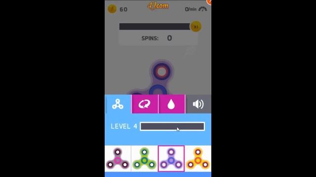 Finger Spinner Online HTML5 Puzzle Casual Games for Kids - 4jvideo смотреть онлайн