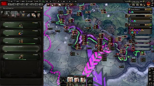 HOI4 Soviet Union - World Conquest Historical - Part 10 (Hearts of Iron 4 Man the Guns) смотреть онлайн
