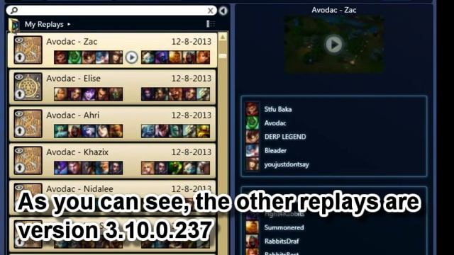 LOLreplay Bug Splat Error FIX смотреть онлайн