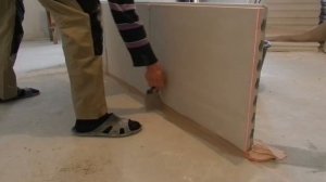 Монтаж межкомнатных перегородок. Плита пазогребневая.