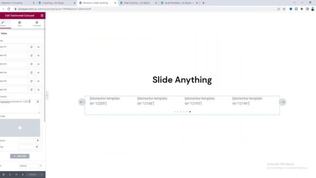 Slide Anything in Elementor/WordPress? Advanced Custom Carousel/Slider with Templates (NO PLUGIN) смотреть онлайн