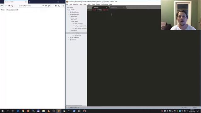 Python - Bottle - Part 2 смотреть онлайн