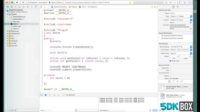 IAP Integration Demo for cocos2d-x смотреть онлайн