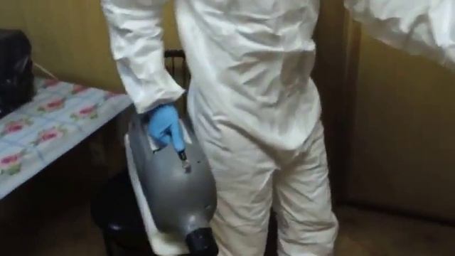 Дезинсекция помещения генератором холодного тумана смотреть онлайн