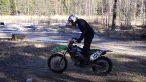 #1 кросс эндуро урок, переезд через препятствия