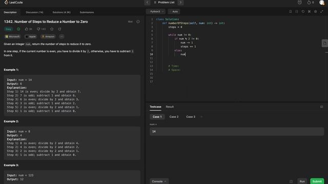LeetCode 1342 - Number of Steps to Reduce a Number to Zero: A Microsoft Journey смотреть онлайн